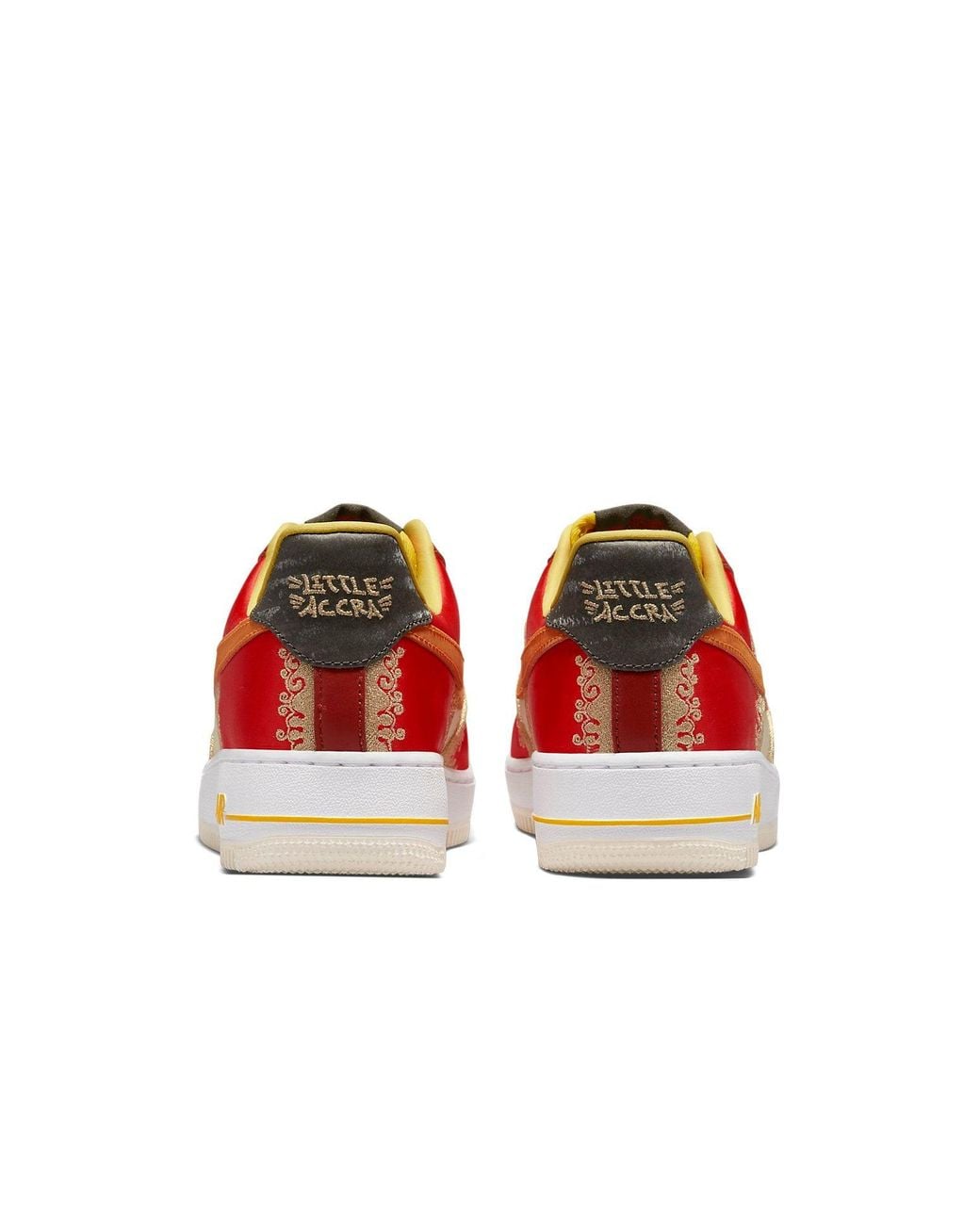 Nike Red Air Force 1 '07 Premium Shoes