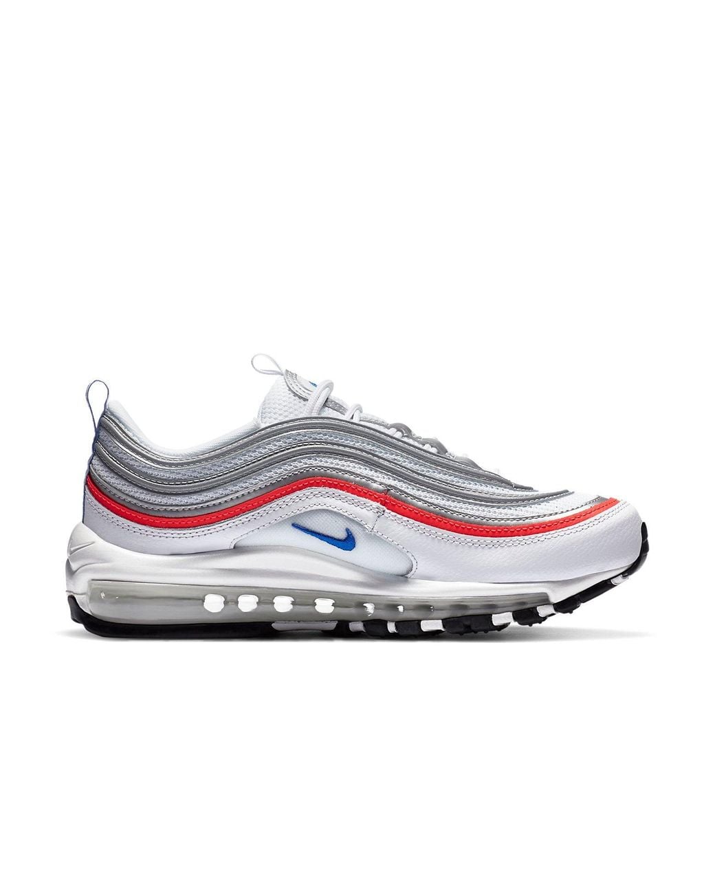 Nike White (Wmns) Air Max 97 Essential 'Flash Crimson'