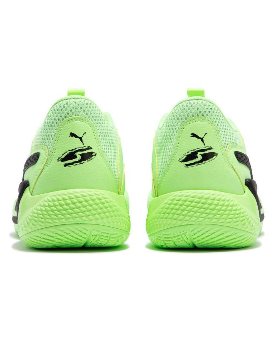 PUMA Green Court Rider Chaos 'Fizzy Lime' for men