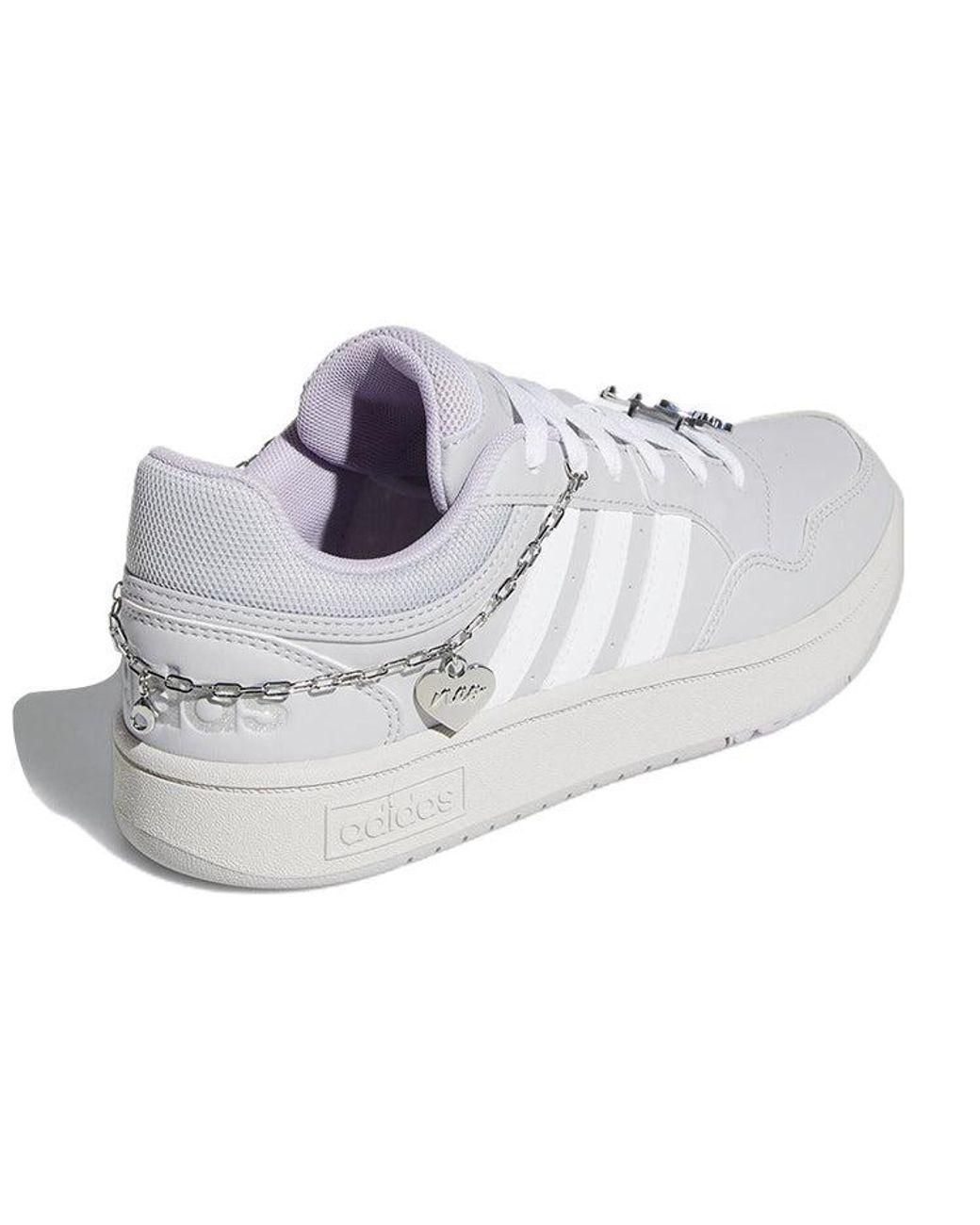 Adidas White (Wmns) Hoops 3.0 Shoes