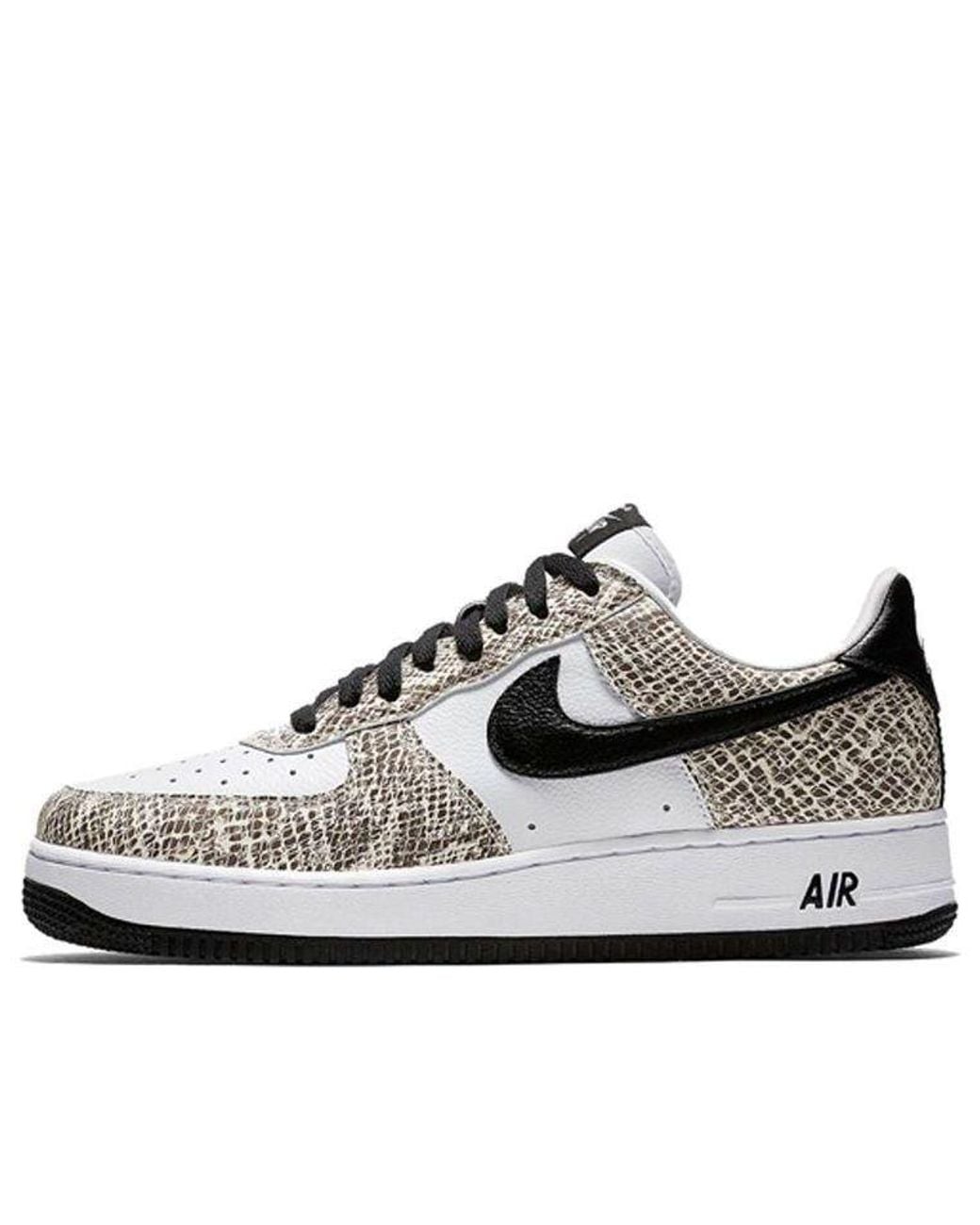 Nike White Air Force 1 Low 'Cocoa Snake' 2018 for men