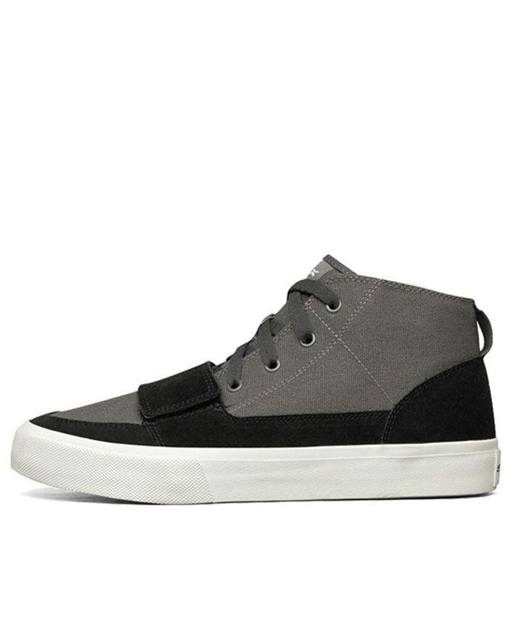 Skechers Male Canvas Shoes in Black for Men | Lyst