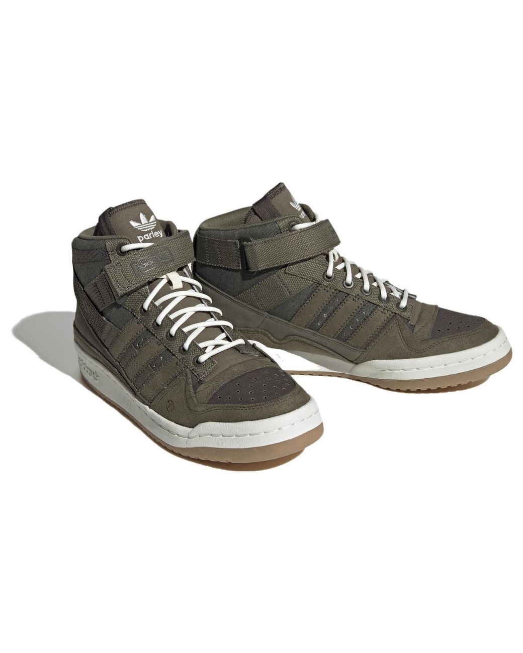 Adidas Black Parley X Forum High Strata' for men