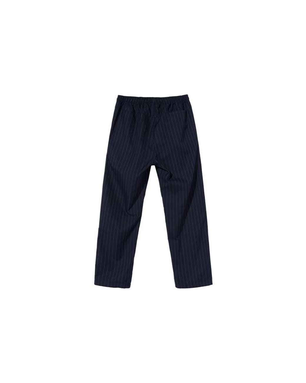 Stussy X Cdg Pin Striped Beach Pant in Blue for Men | Lyst UK