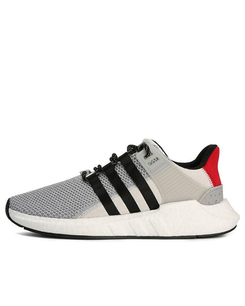 adidas Eqt Support 93/17 'grey Black Scarlet' in White for Men | Lyst