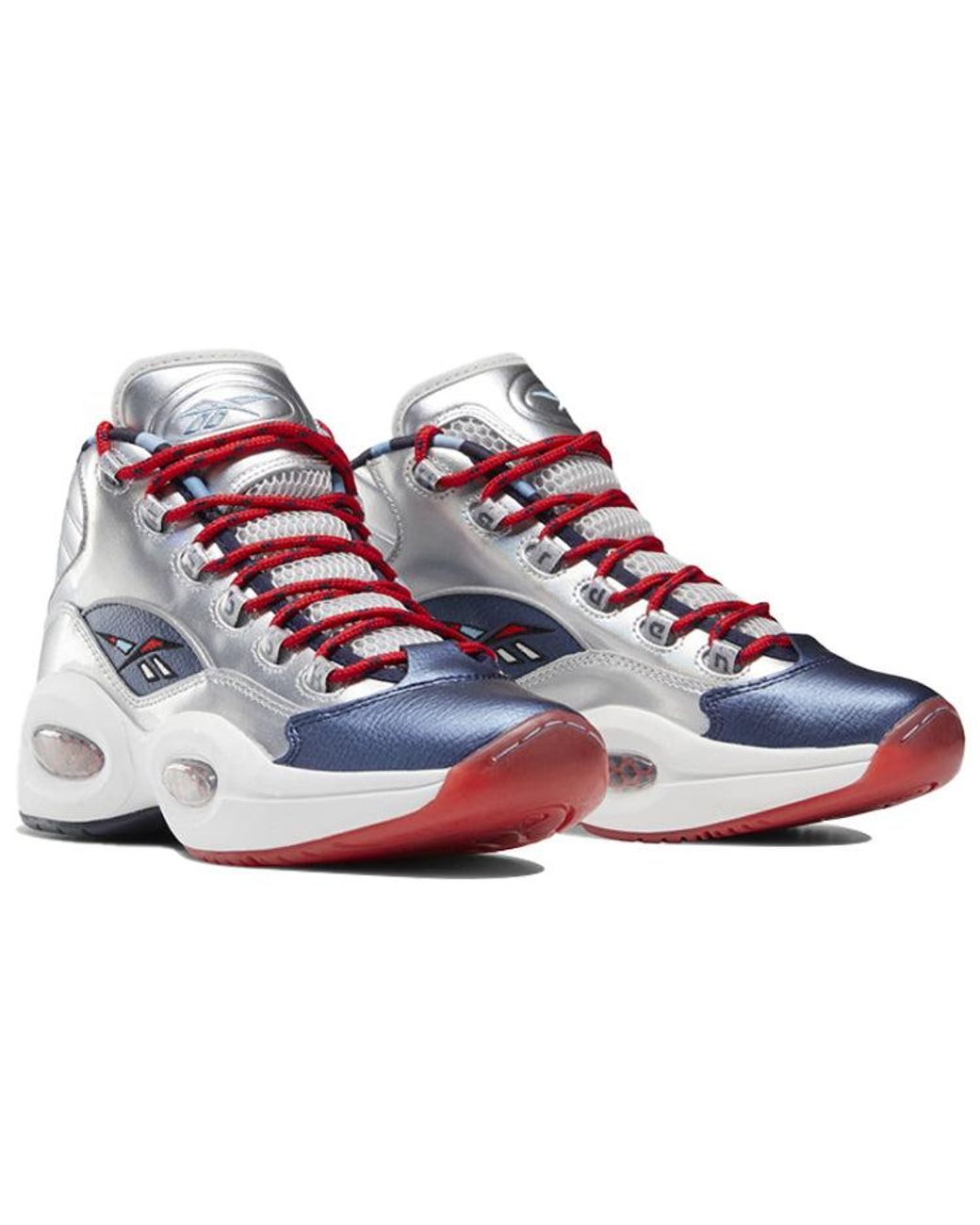 Reebok Blue James Harden X Question Mid 'Cross Over' for men