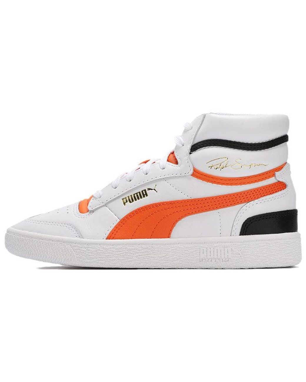 PUMA White Ralph Sampson Mid Carrot' for men