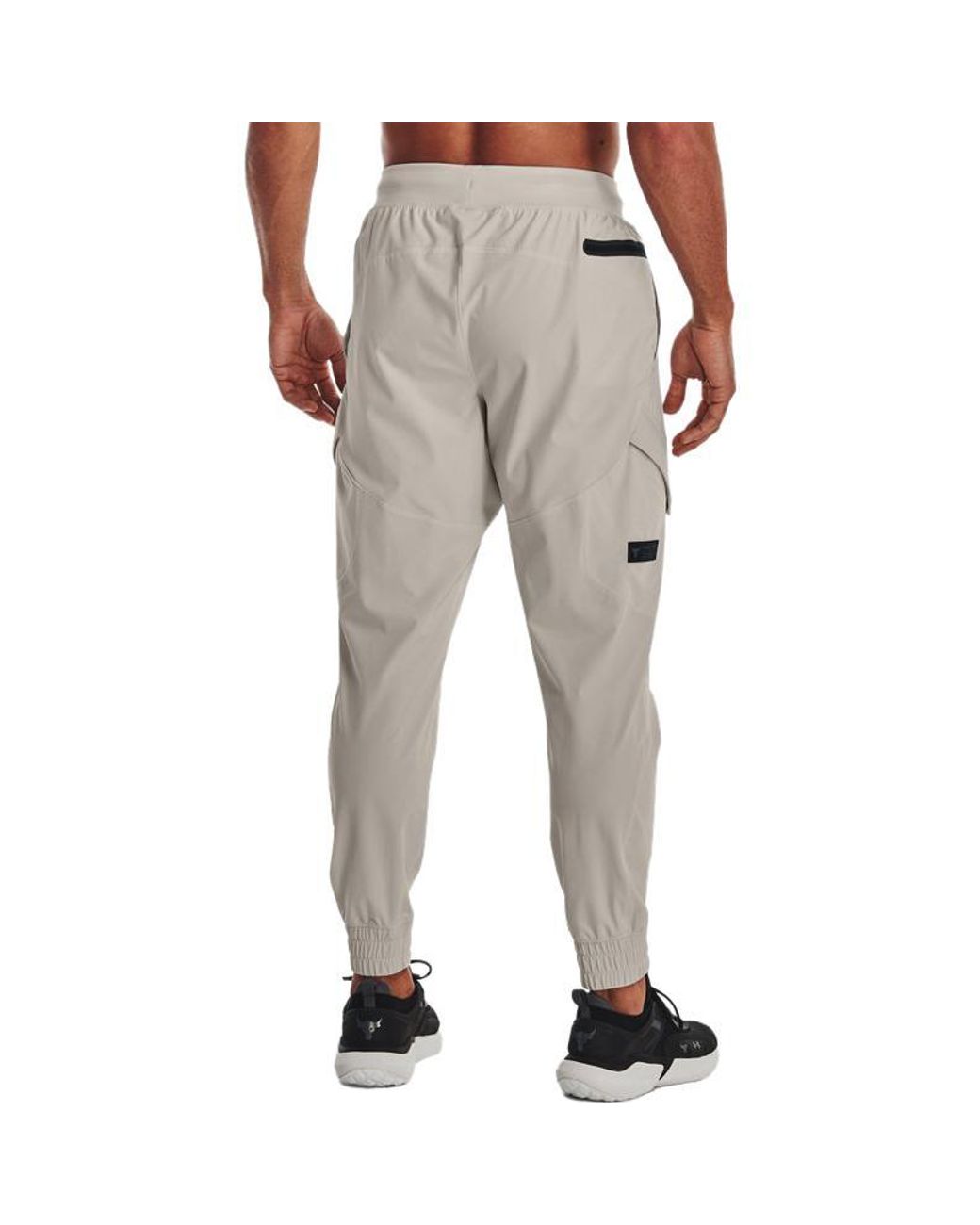 Under Armour Gray Project Rock Unstoppable Pants Khaki' for men
