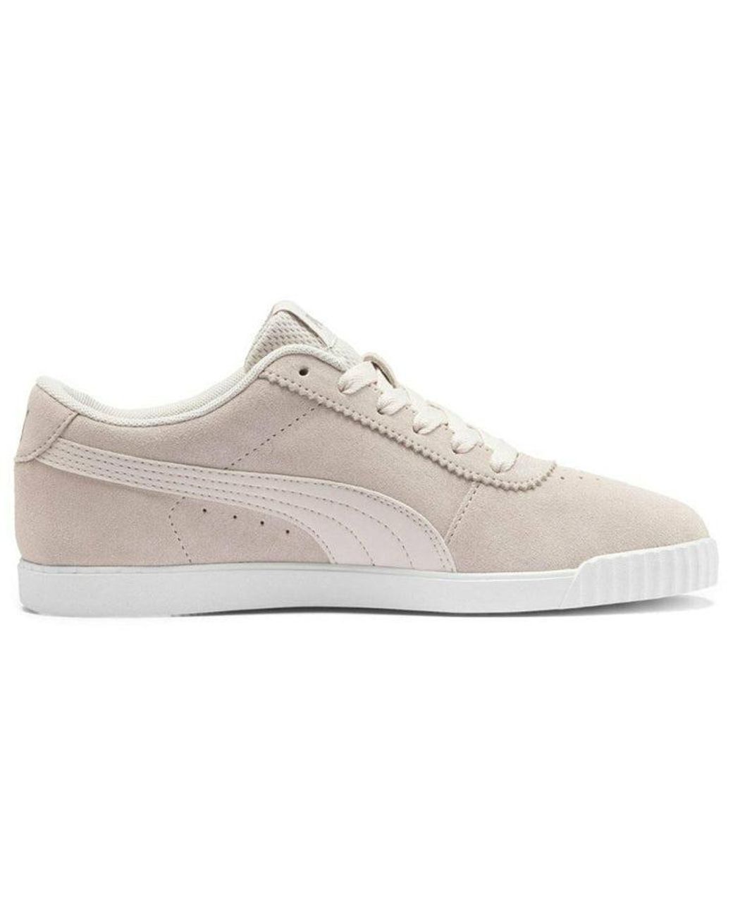 PUMA White (Wmns) Carina Slim Sd