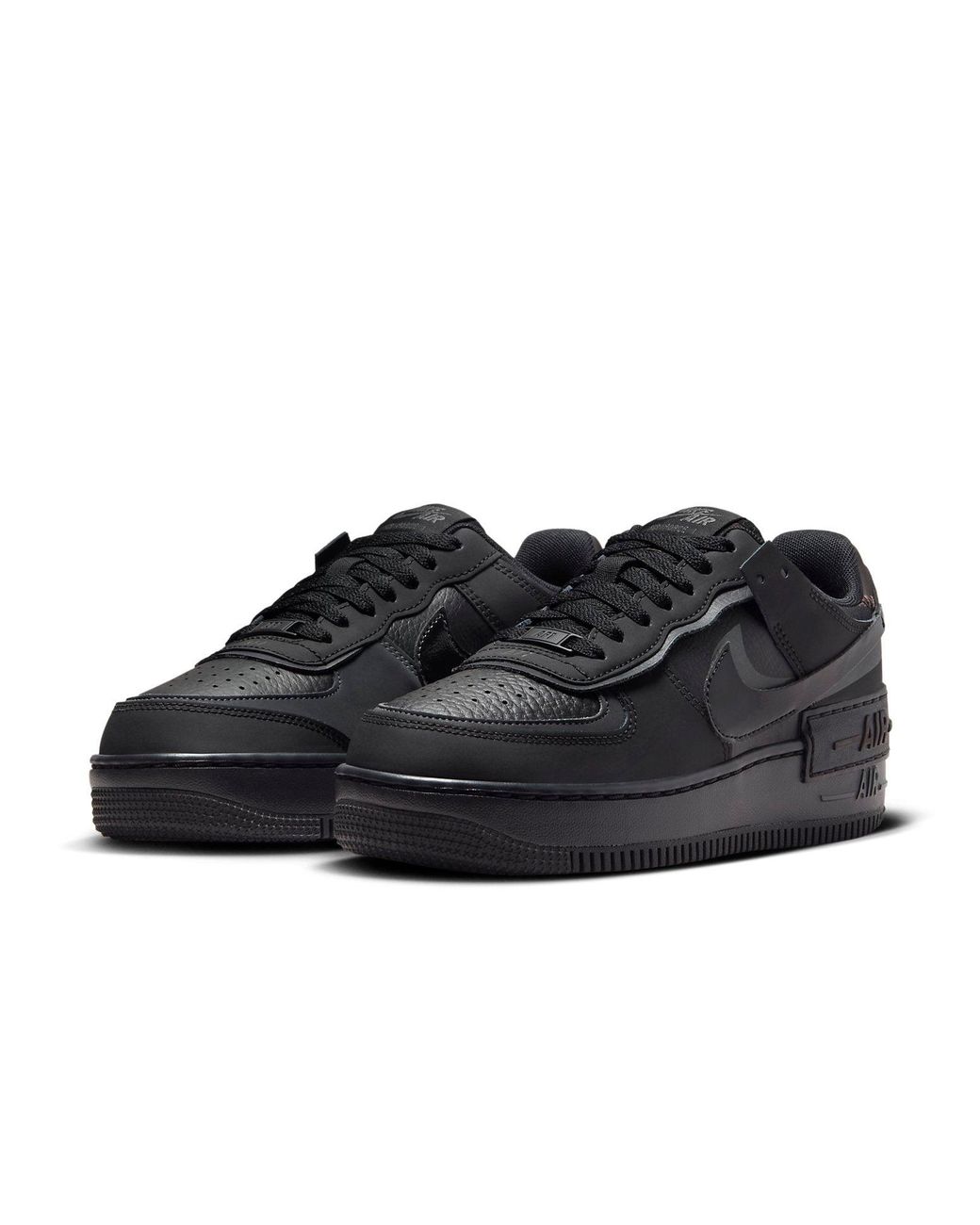 Nike Black (Wmns) Air Force 1 Low Shadow 'Triple'