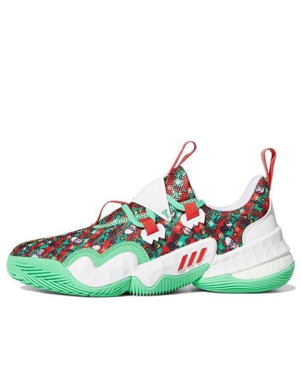 Adidas Green Trae Young 1 'Christmas' for men