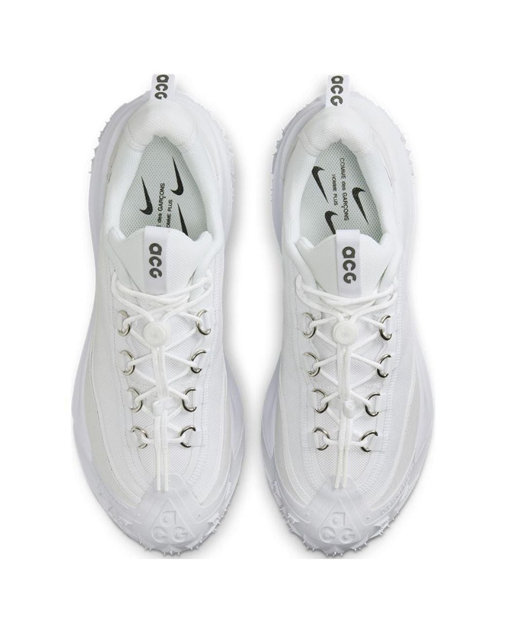 Nike White Acg Mountain Fly Low 2 X Comme Des Garons Homme Plus for men