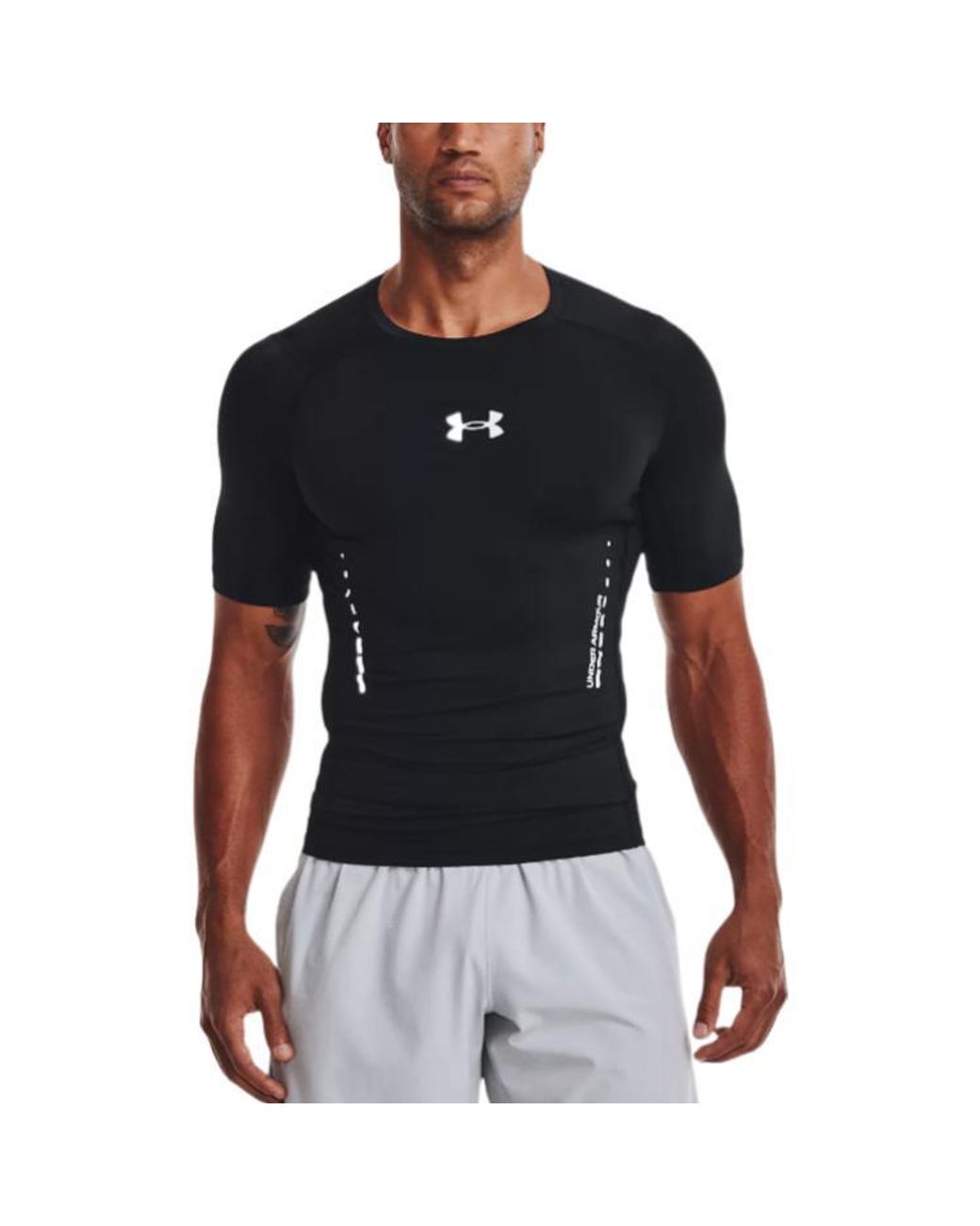 Under Armour Black Heatgear Vent Comp T-Shirt for men