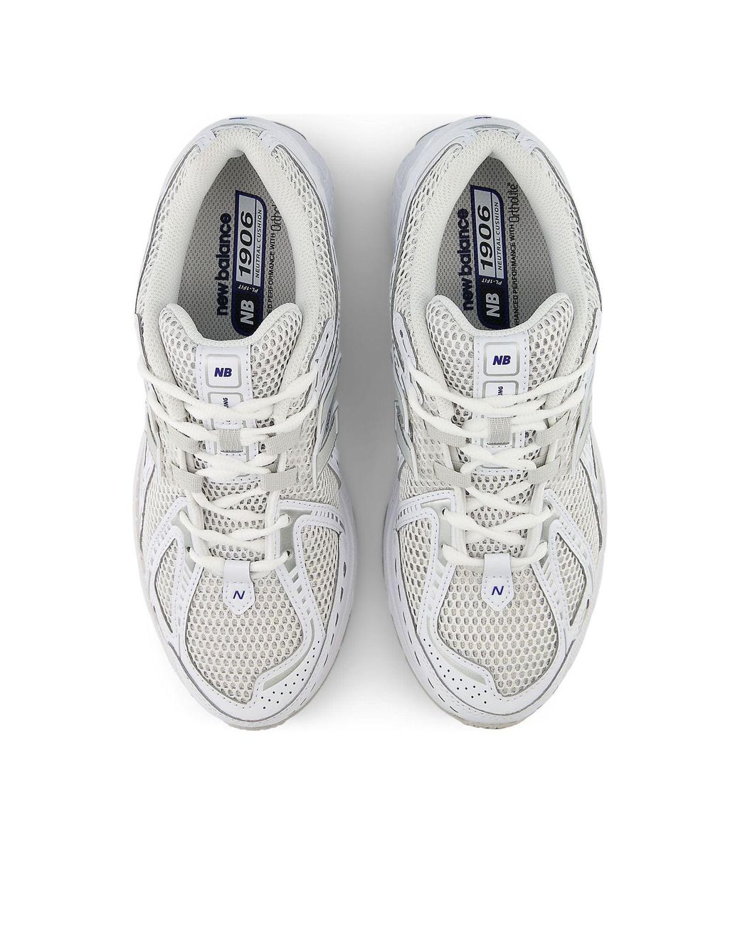 New Balance White 1906R Team Royal' for men