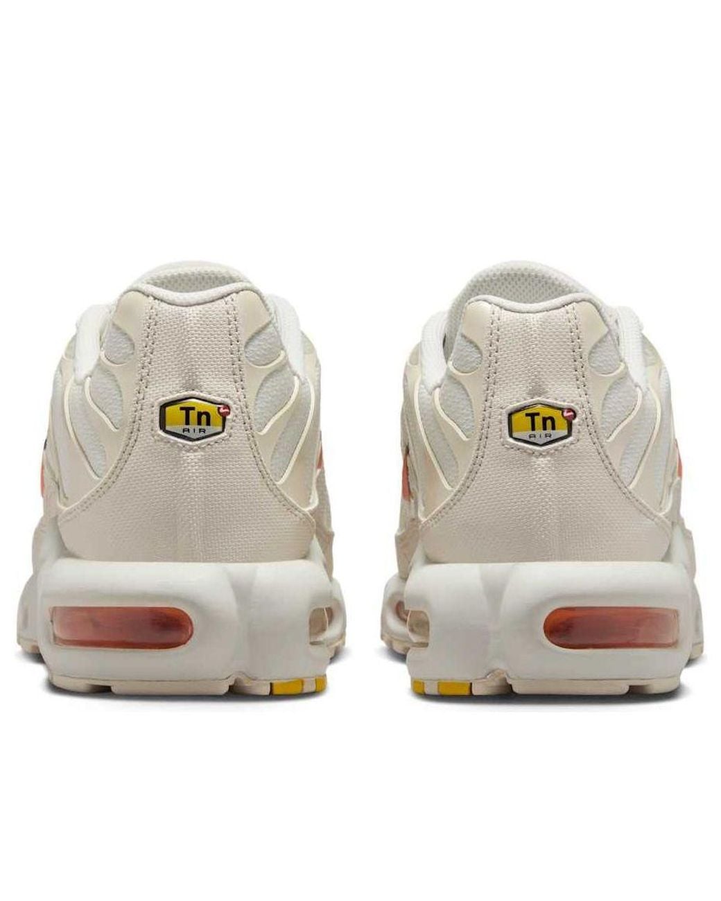 Nike White Air Max Plus Shoes for men
