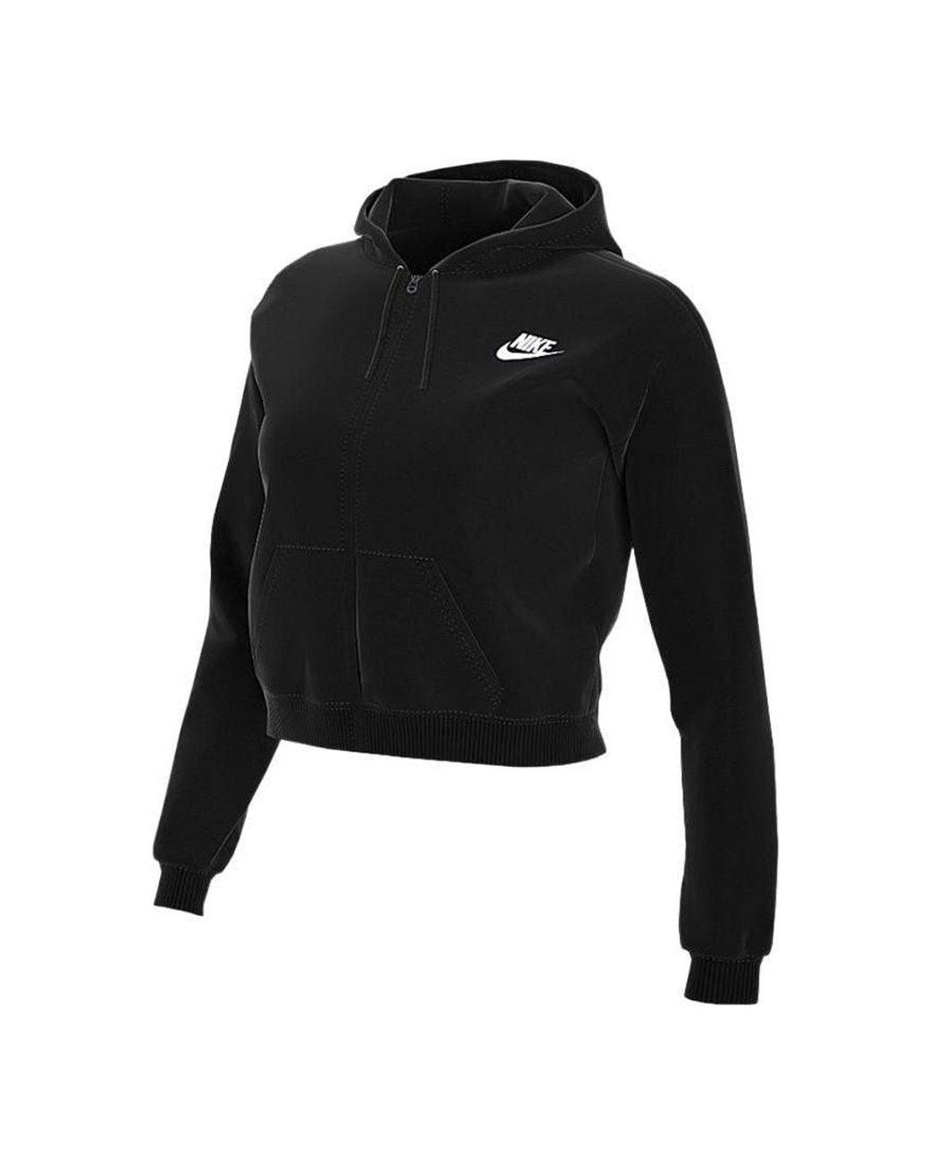 Nike Black (Wmns) Sportswear Logo Hoodie