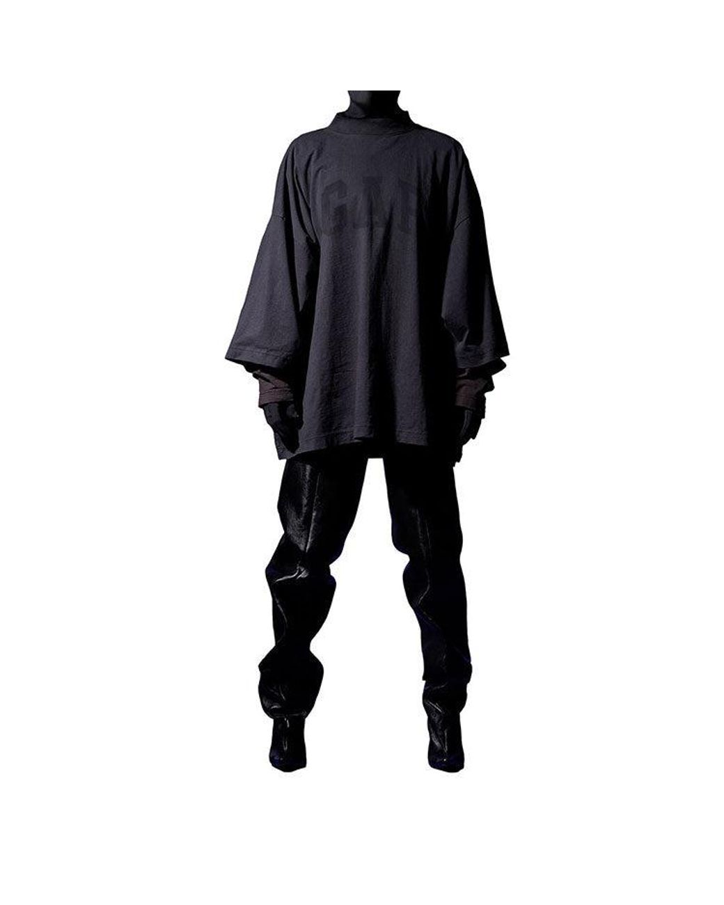 Yeezy Gap Black Engineered By Balenciaga Ss22 Dove 3 Top for men