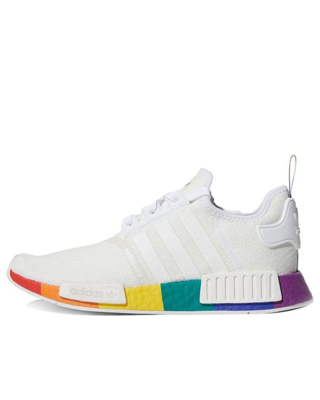 Adidas White Nmd_R1 'Pride' for men