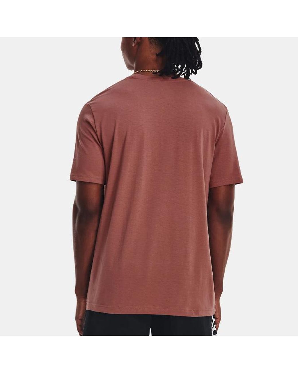 Under Armour Pink Curry Comic Fill Short Sleeve T-Shirt Fusion' for men