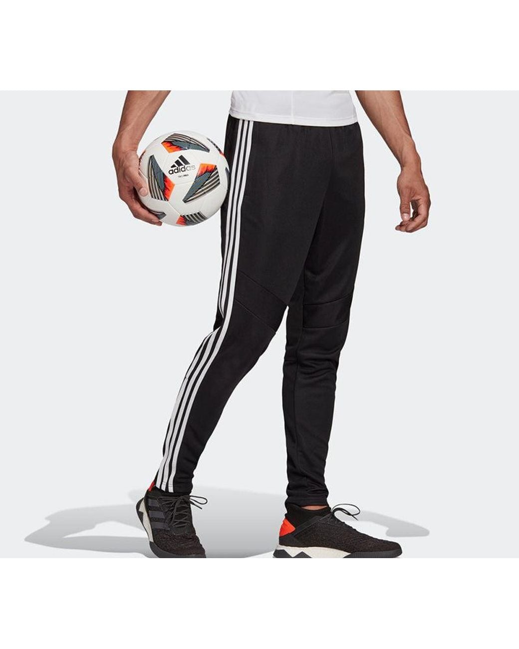 Adidas Black Tiro Ds Pnt Footballsports Long Pants for men