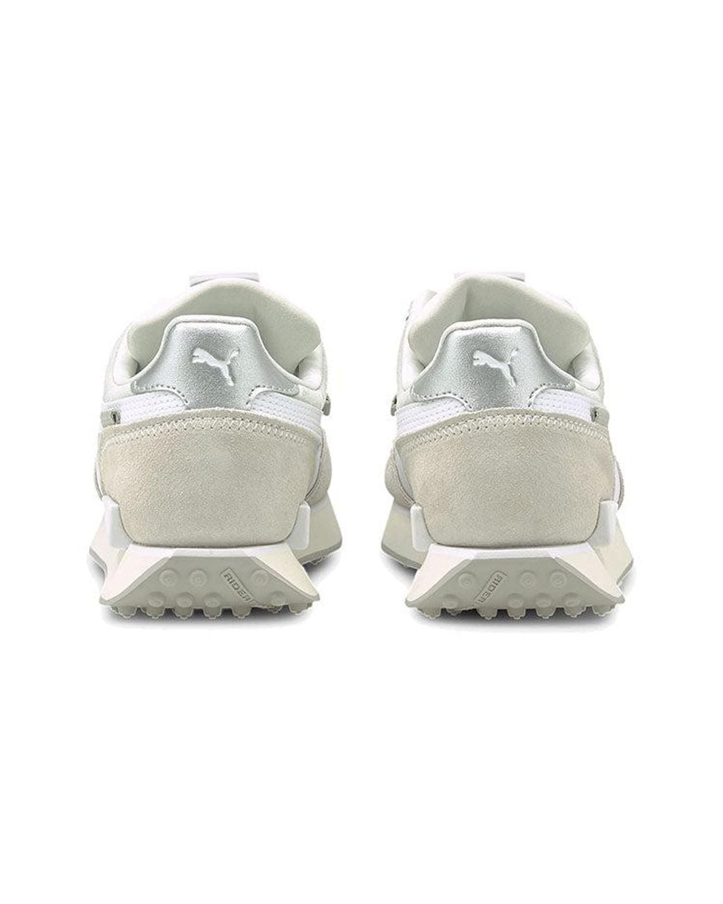PUMA White (Wmns) Future Rider 'Chrome Vaporous'