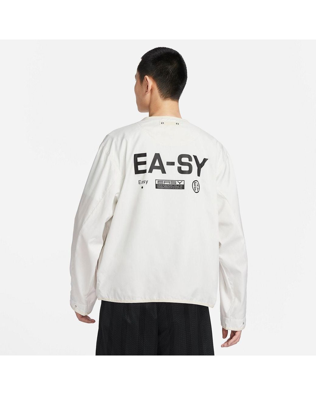 Nike White Kevin Durant Lightweight Basketball Jacket for men
