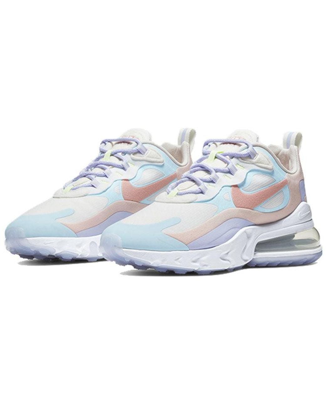 Nike White (Wmns) Air Max 270 React 'Sail Coral Stardust'