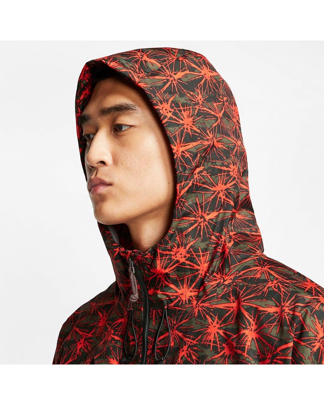 Nike Red X Acg Aop 2.5L Packable Jacket 'Rush' (Asia Sizing) Ck2353-675 for men