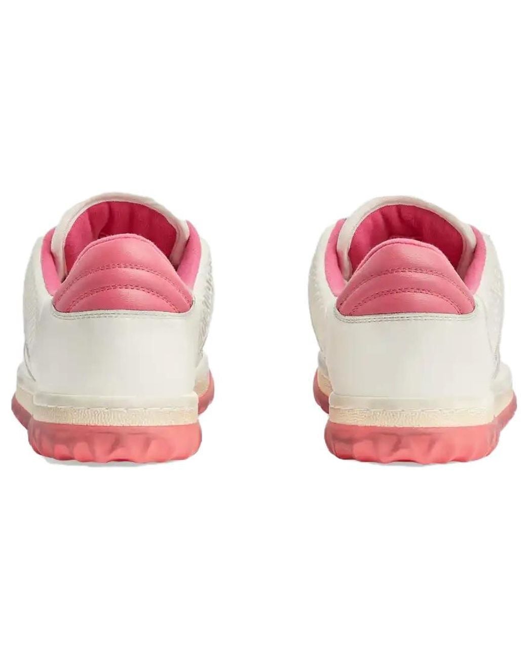 Gucci White Mac80 Leather Low-top Trainers