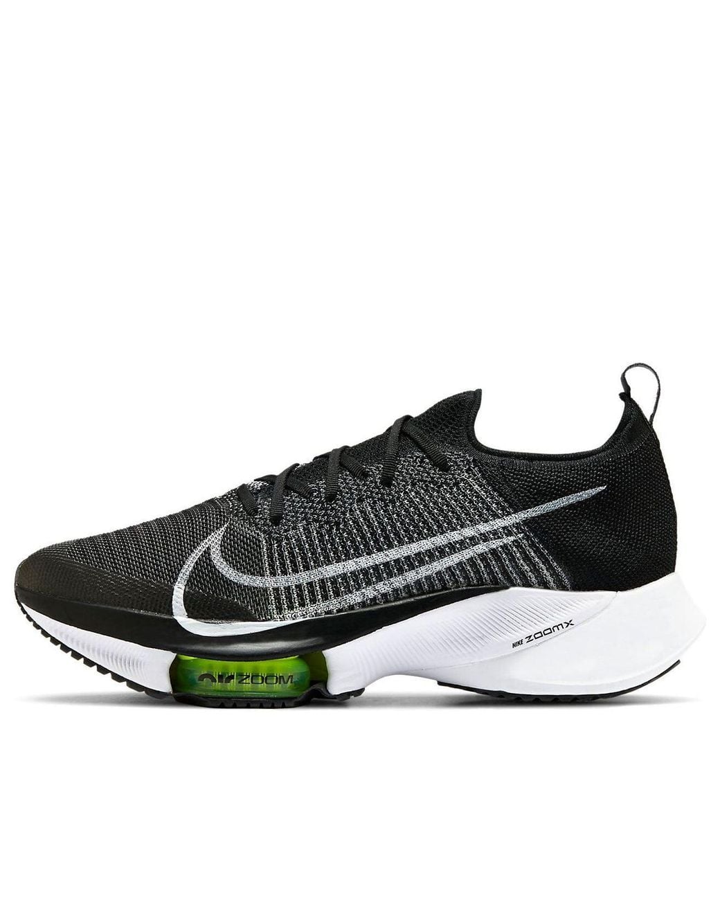 Nike Black Air Zoom Tempo Next% Flyknit Volt' for men