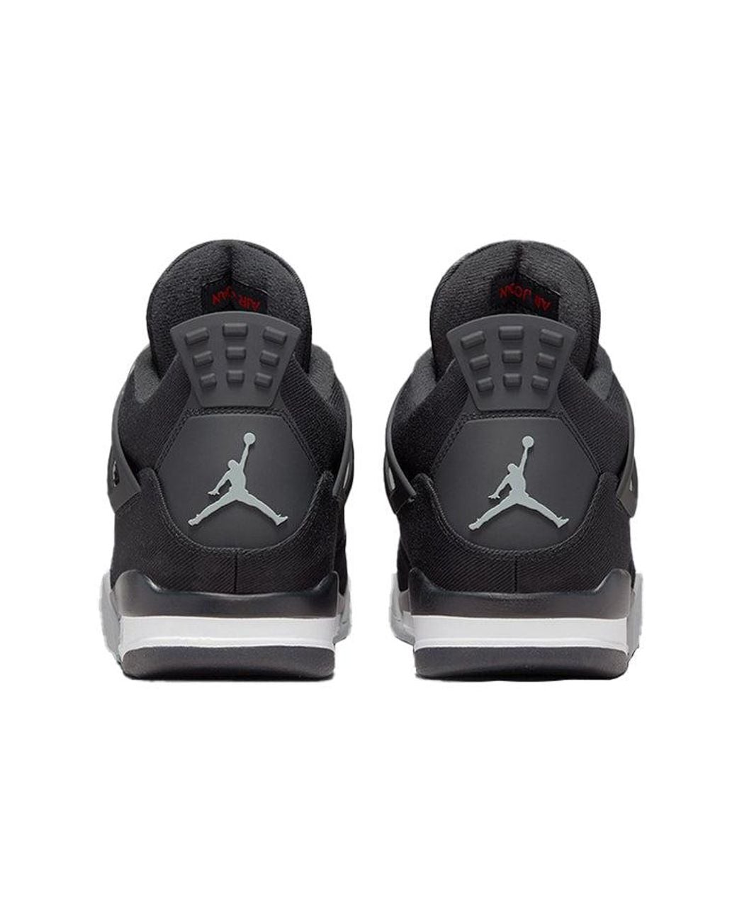 Nike Black 4 Retro Se Canvas' for men
