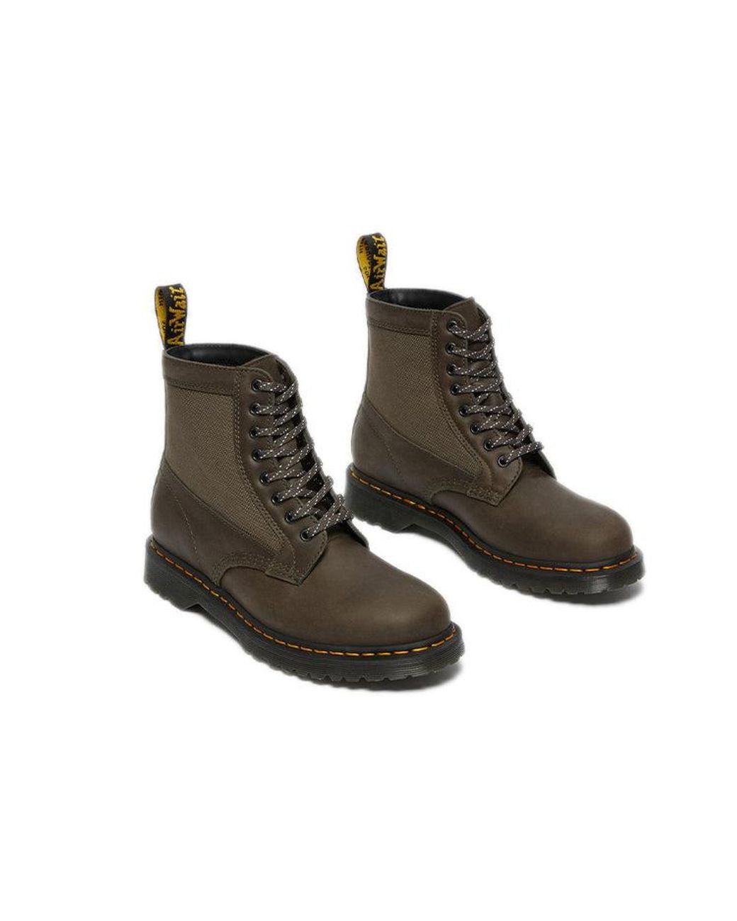 Dr. Martens Brown 1460 Panel Martin Boots