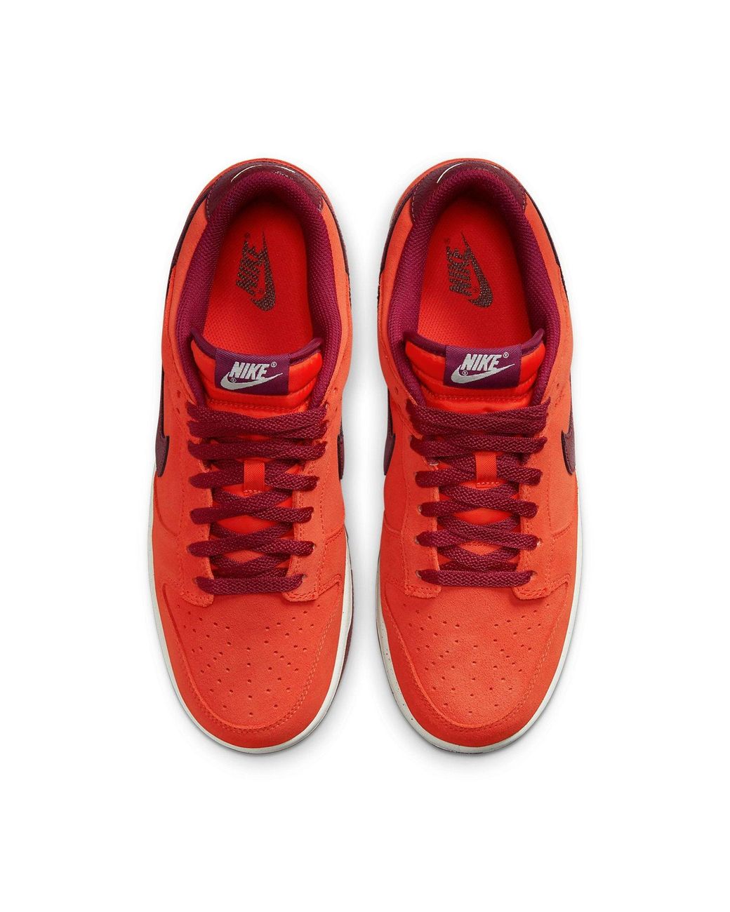 Nike Red Dunk Low Sneakers for men