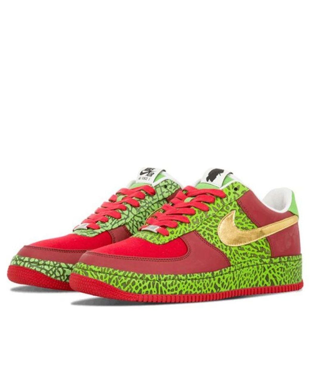 Nike Green Air Force 1 Low Supreme I/O 'Questlove' for men