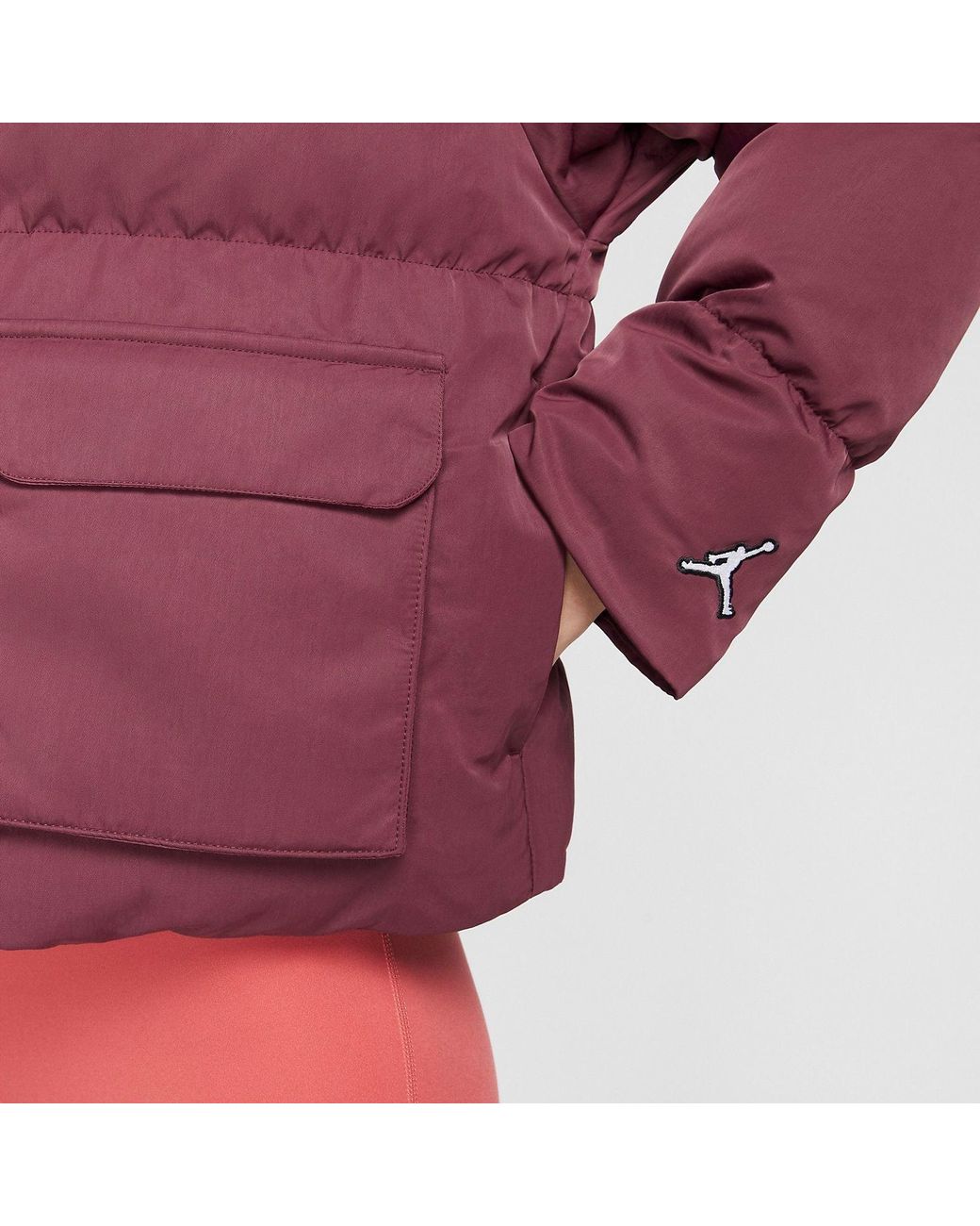 Nike Purple (Wmns) Windproof Warm Cotton Jacket