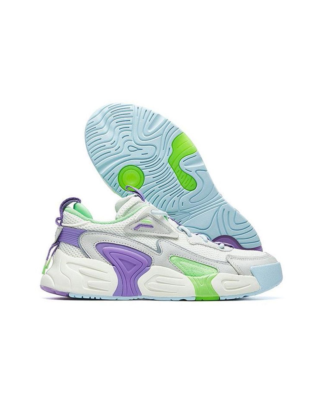 Fila Blue (Wmns) Swarm Low Swirl Sneakers