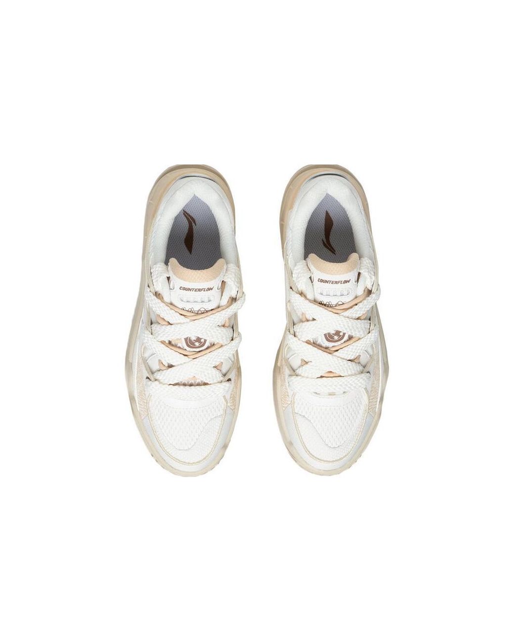 Li-ning White (Wmns) Cf Flash Star 2.0 Light'