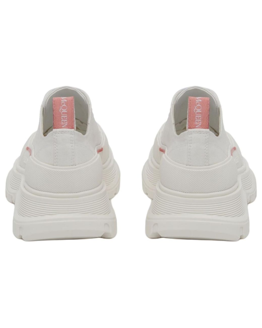 McQueen White (Wmns) Tread Slick 45Mm Lace Up Sneakers