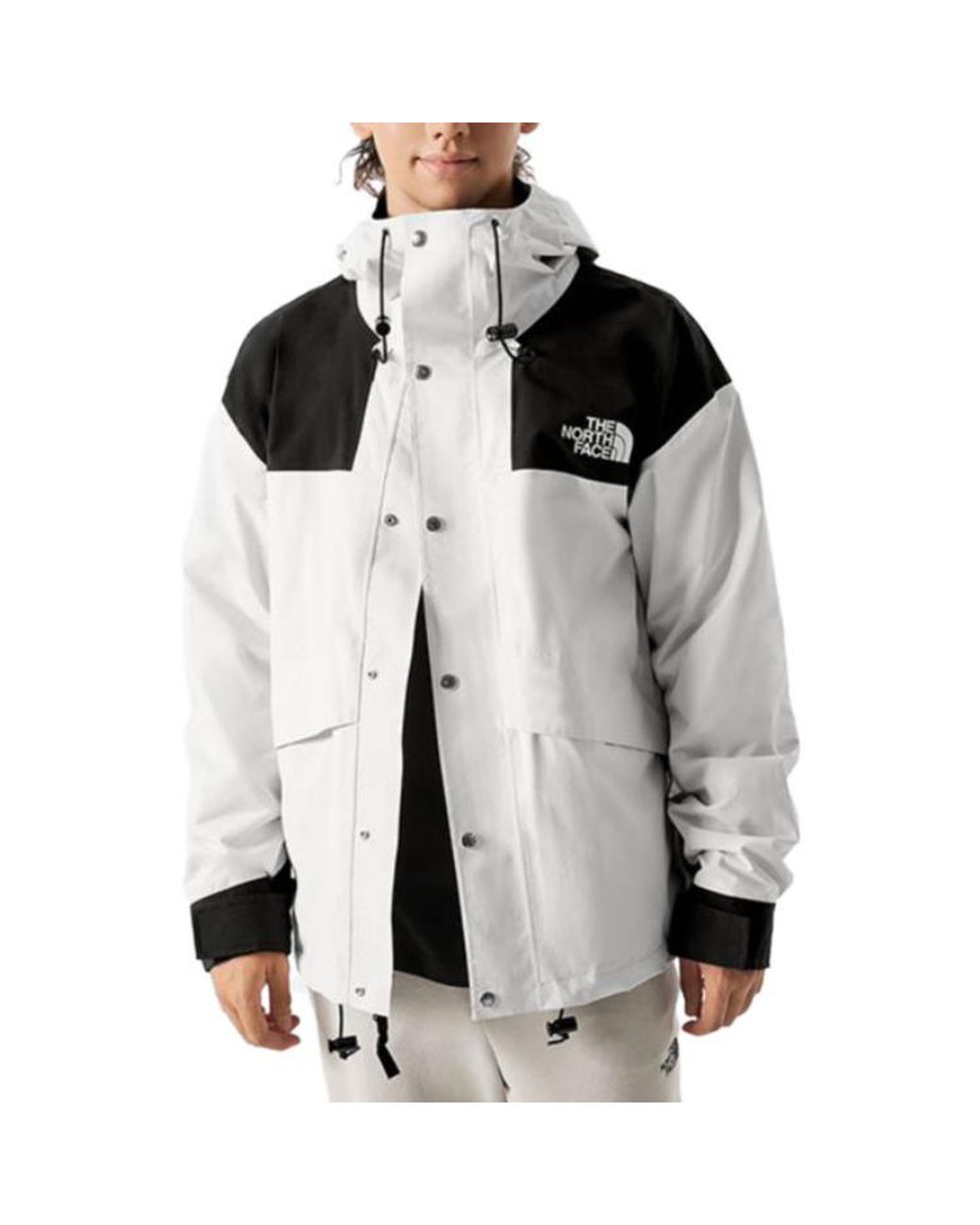 The North Face White Fw23 1986 Icon Logo Jacket for men