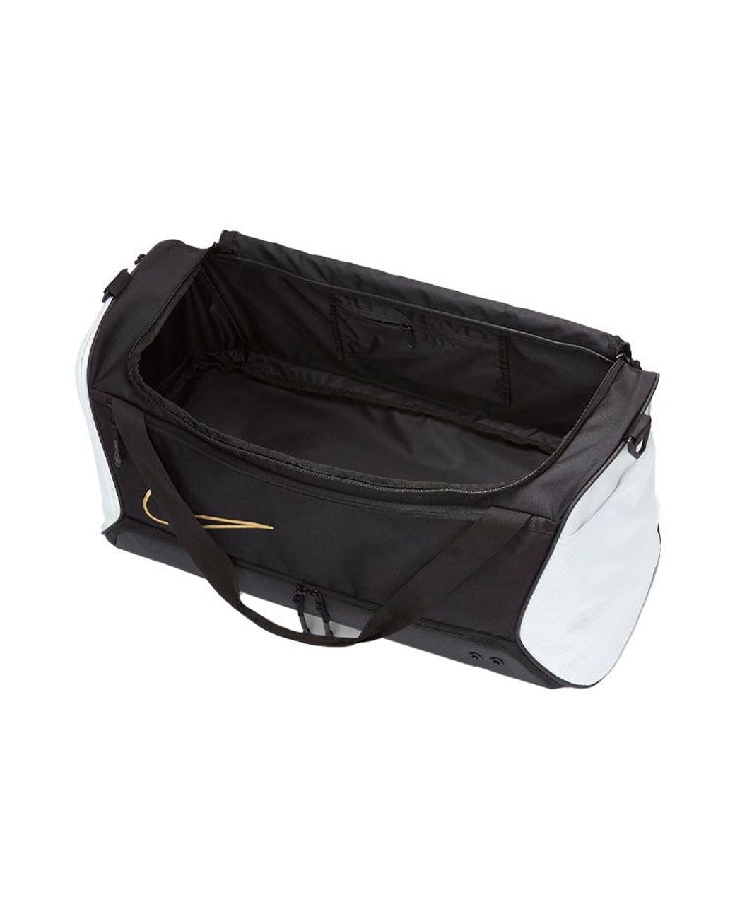 Nike Black Elite Basketball Duffel Bag Metallic' for men