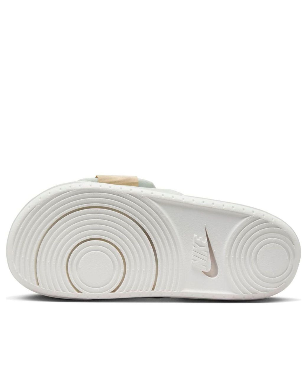 Nike White Offcourt Adjust Slide 'Light Sail' for men