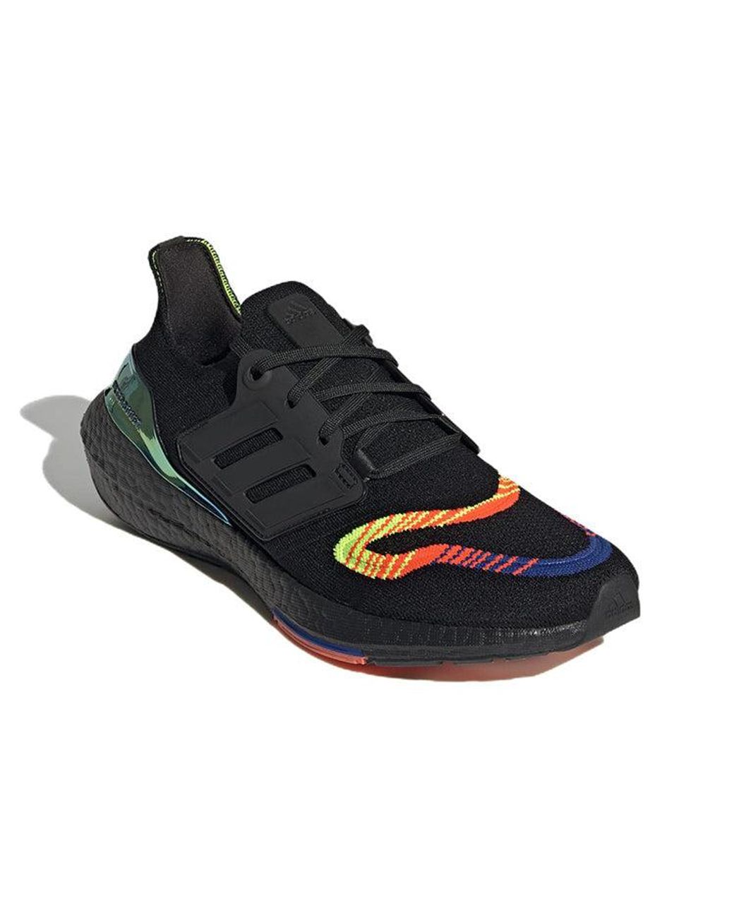 Adidas Black Ultraboost 22 'Linear Energy' for men