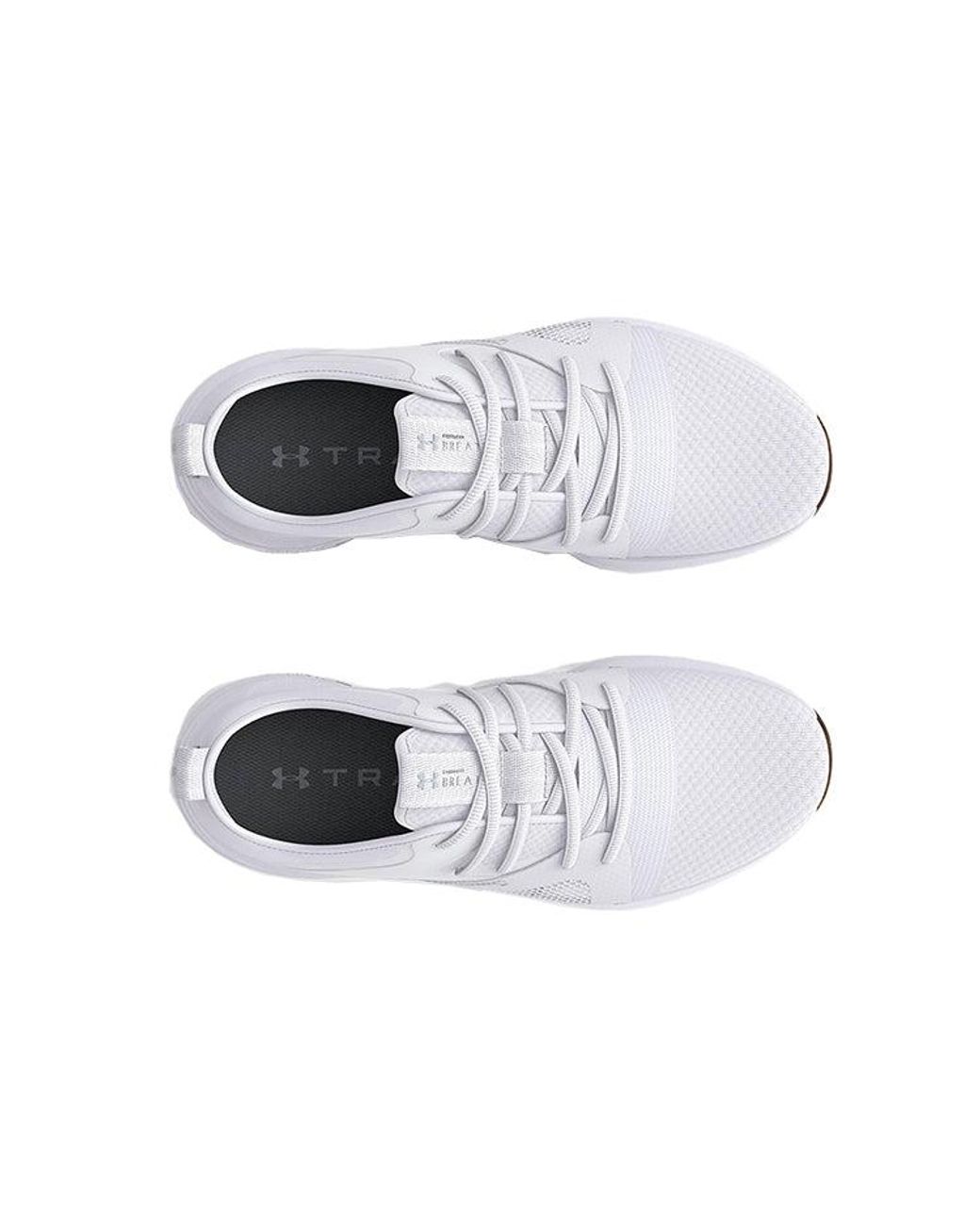 Under Armour White (Wmns) Charged Breathe Lace Tr