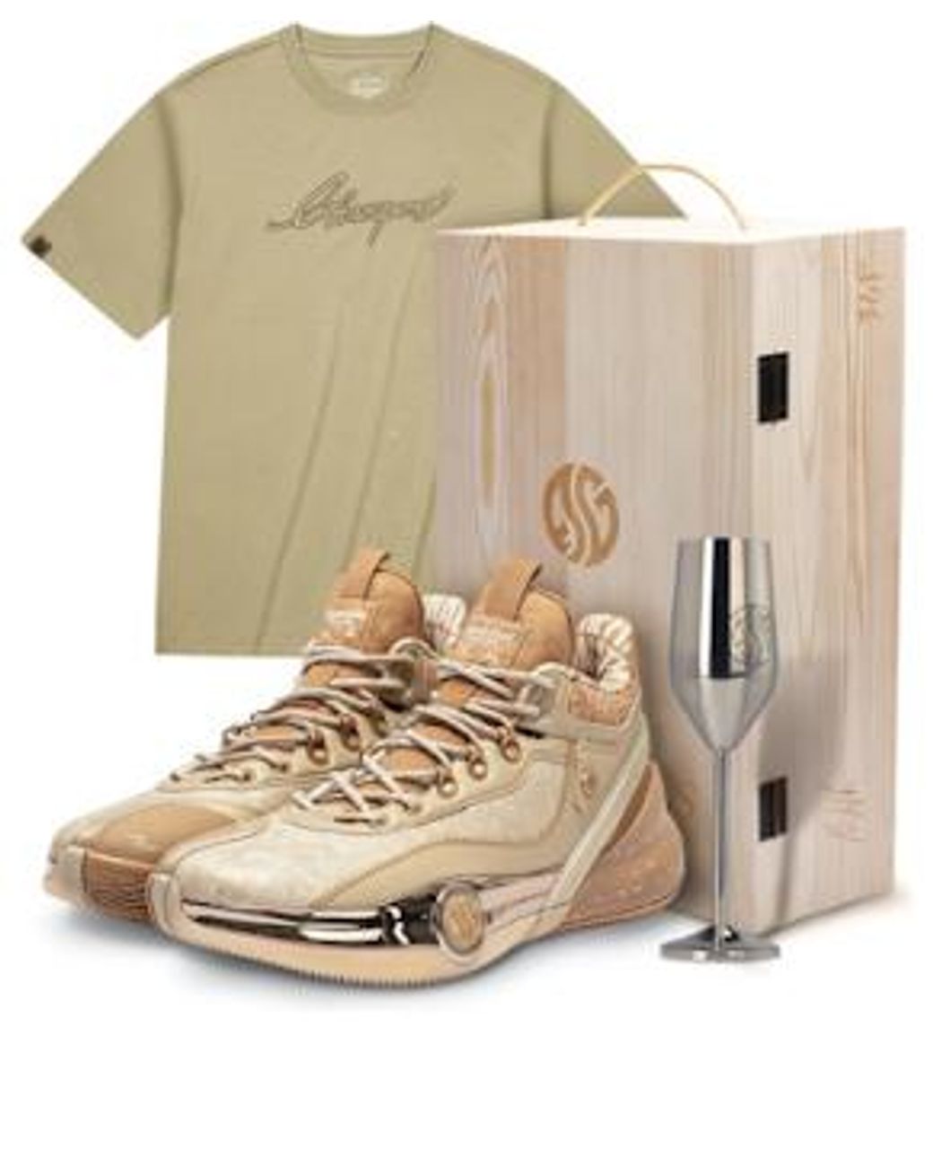 361 Degrees White Ag3 Lux Aaron Gordon 'Champagne Champion Box' for men