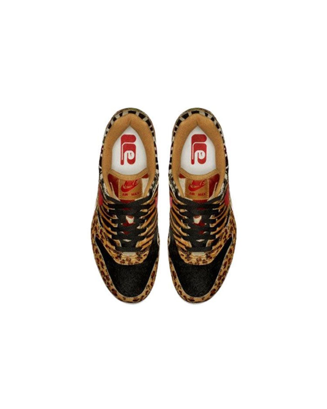 Nike Brown X Atmos Air Max 1 Dlx 'Animal Pack' 2018 for men