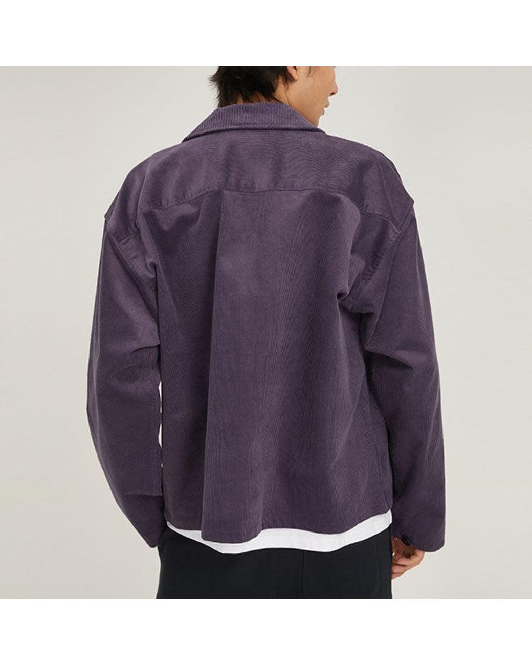 Converse Purple Lightweight Shop Jacket for men