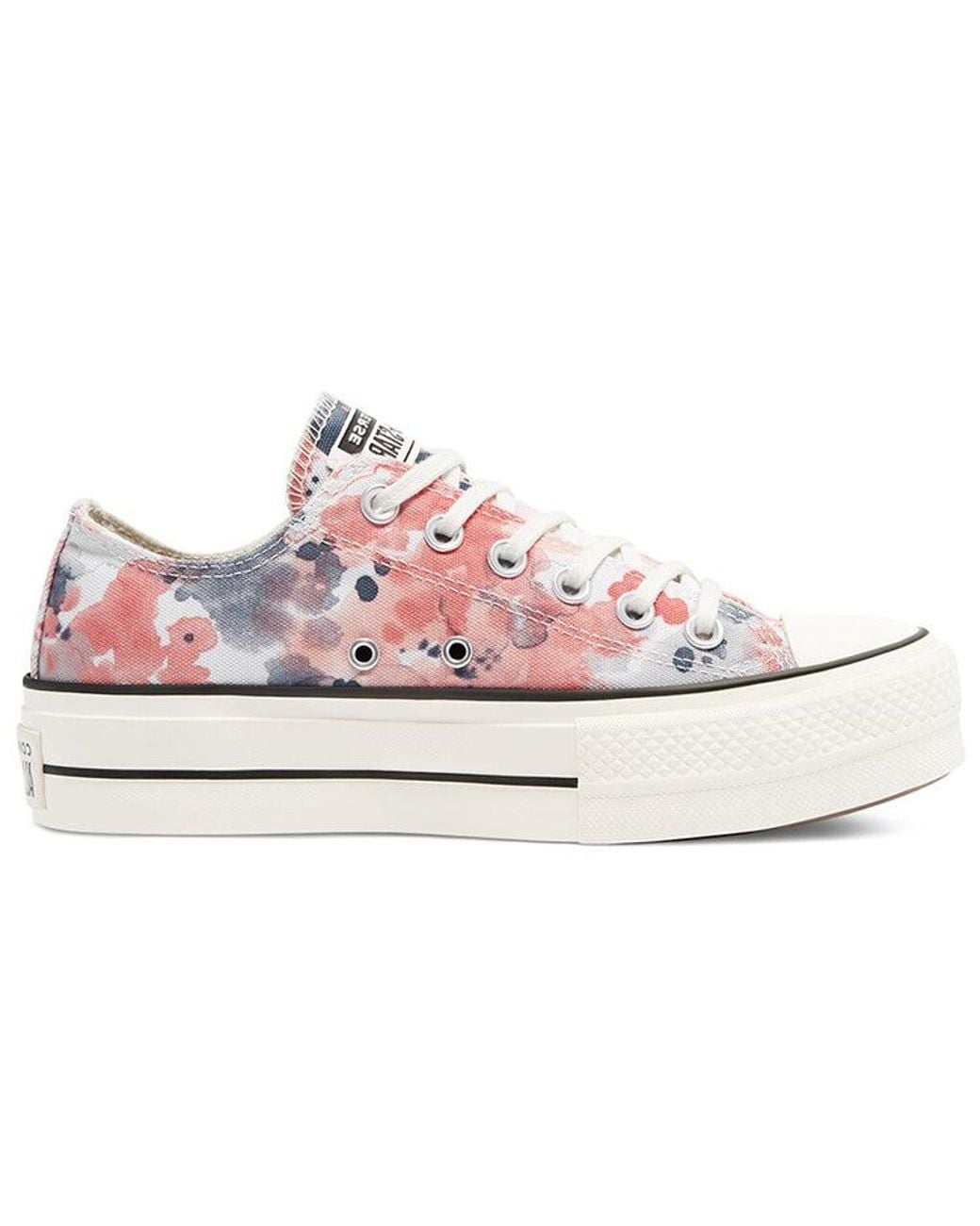 Converse White (Wmns) Chuck Taylor All Star Platform Low 'Washed Florals'