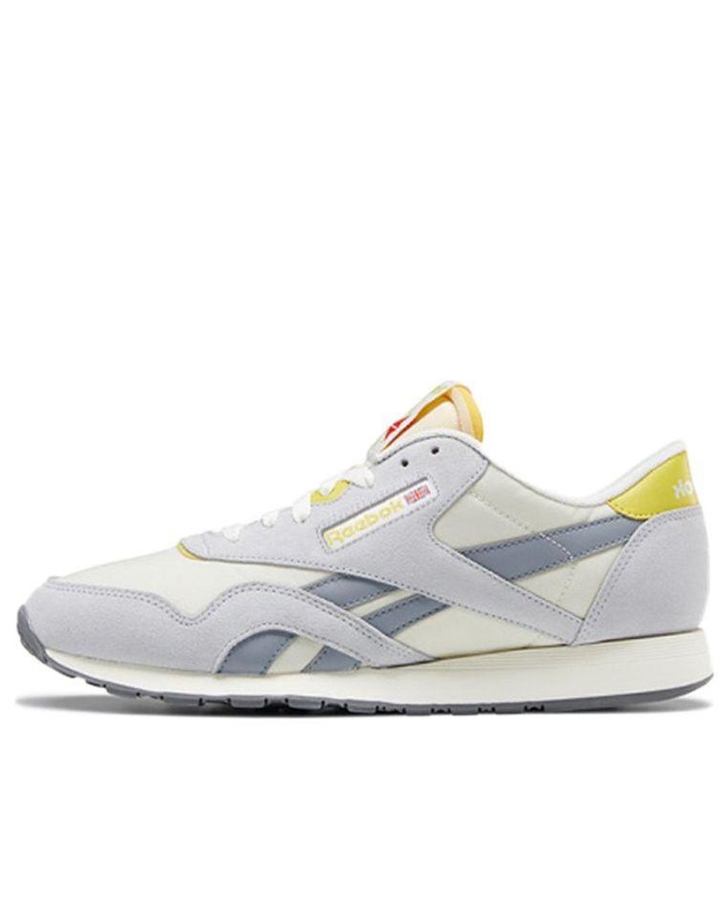 Reebok White Classic Nylon Sneakers for men