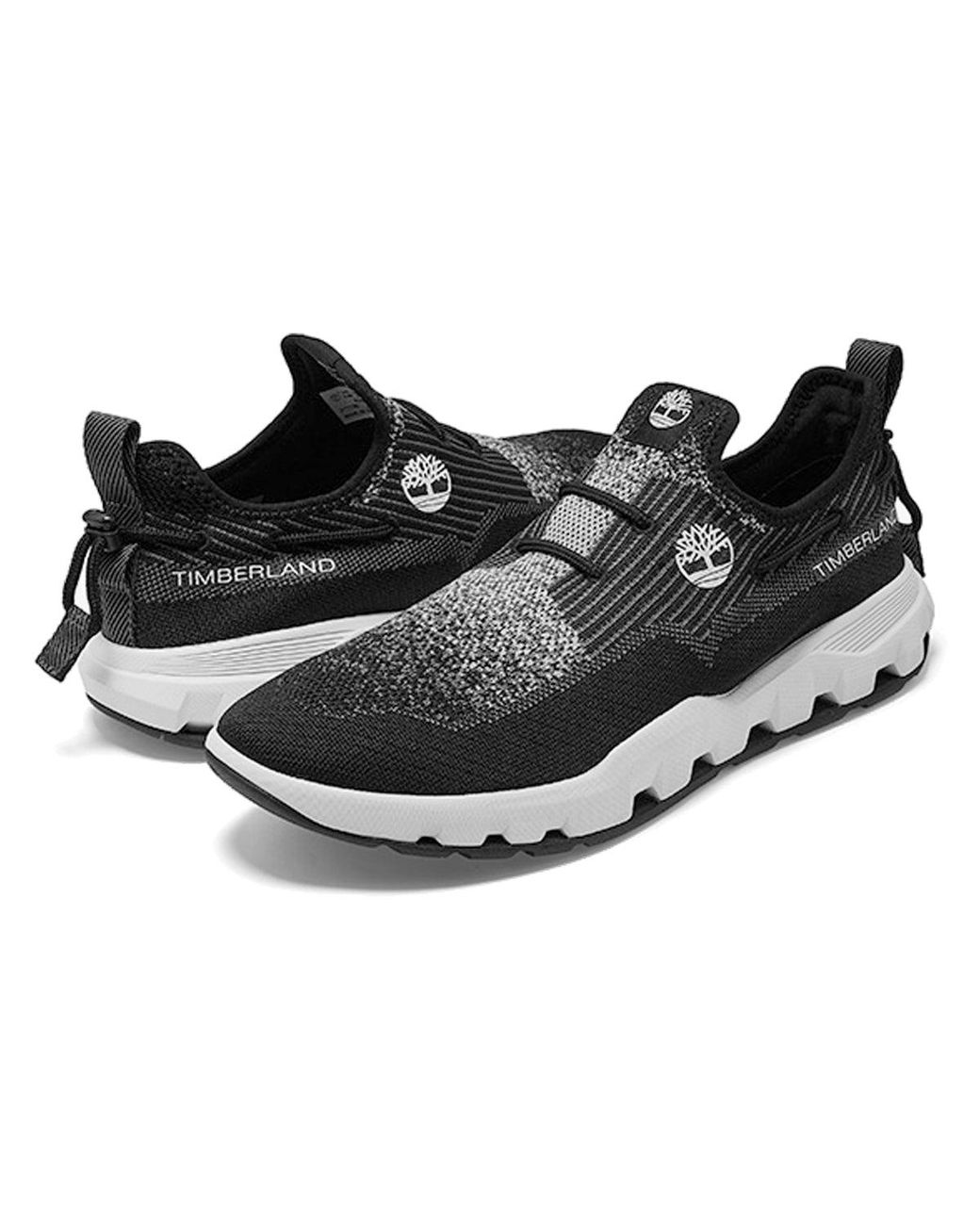 Timberland Black Urban Exit Knit Oxford for men