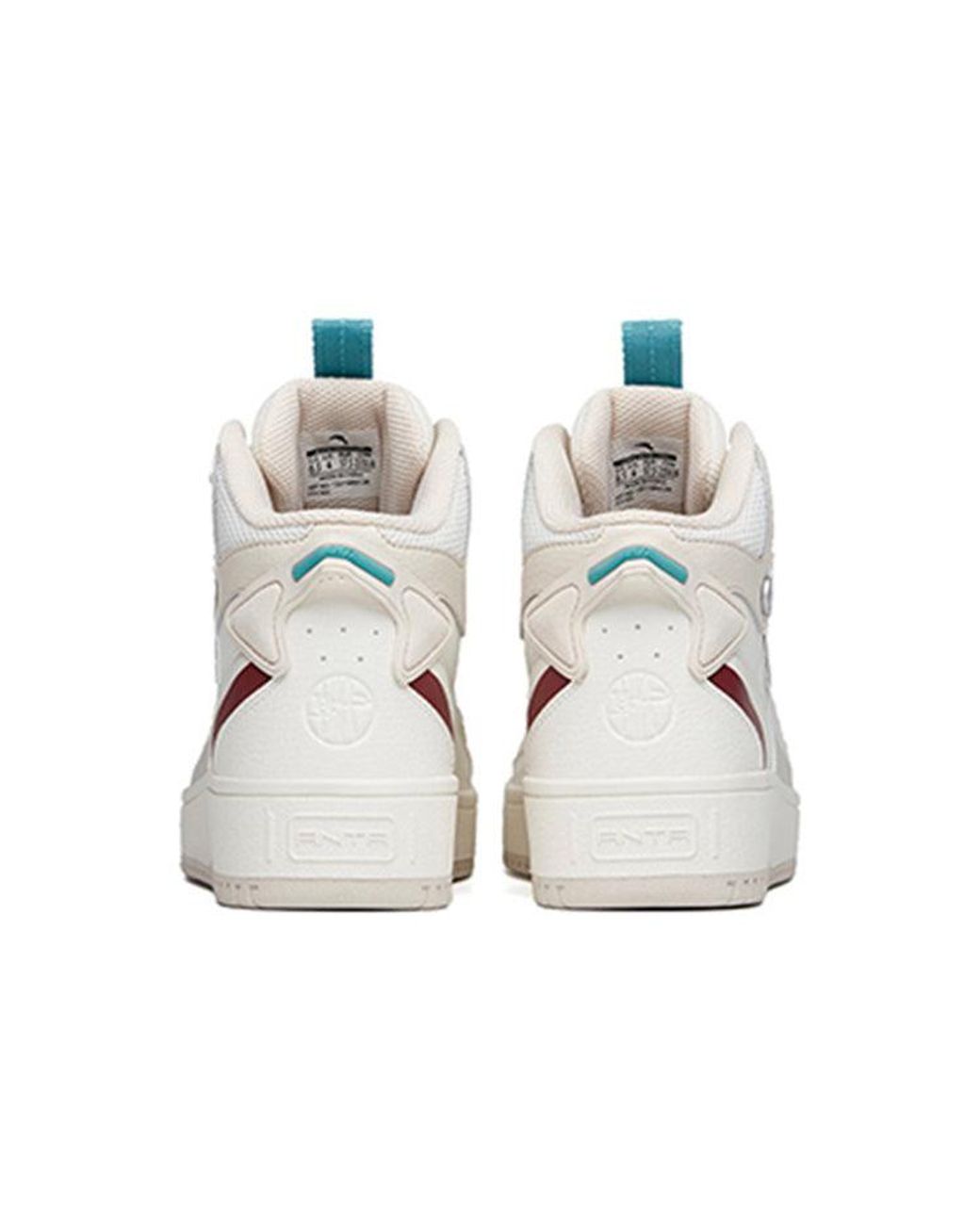 Anta White (Wmns) Fashion Series Sneakers High 'Light'